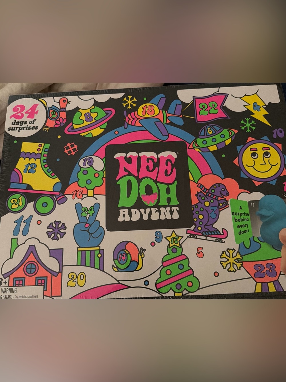 Advent Calendar - Colorful Kids Toy Surprise authentic